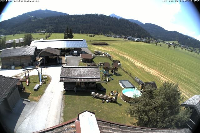 Archived image Webcam Organic farm Arnoldgut in Altenmarkt