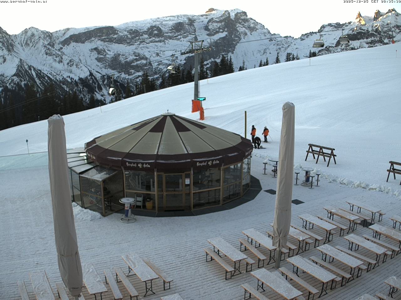 Archiv Foto Webcam Berghof Golm, Vorarlberg