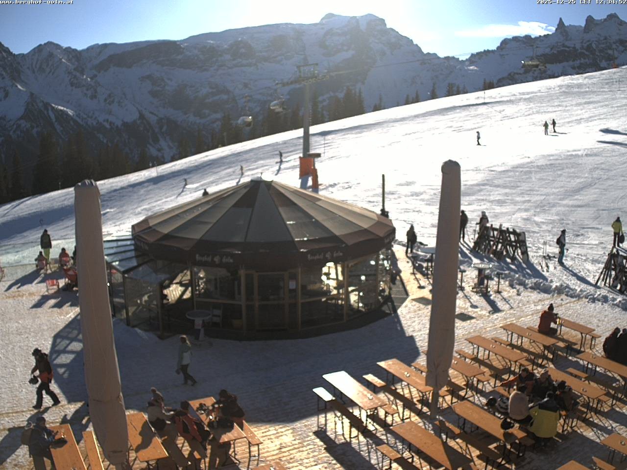 Archiv Foto Webcam Berghof Golm, Vorarlberg