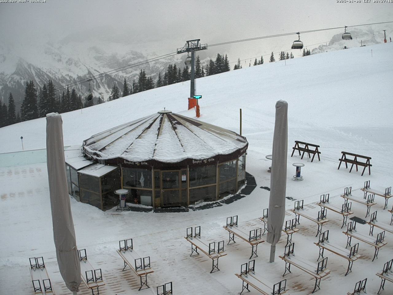 Archiv Foto Webcam Berghof Golm, Vorarlberg