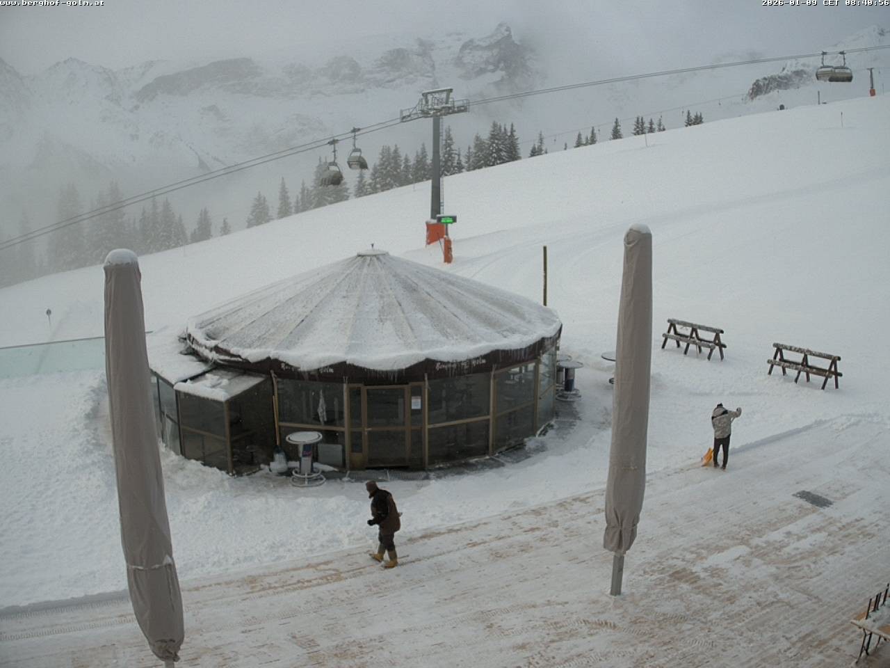 Archiv Foto Webcam Berghof Golm, Vorarlberg