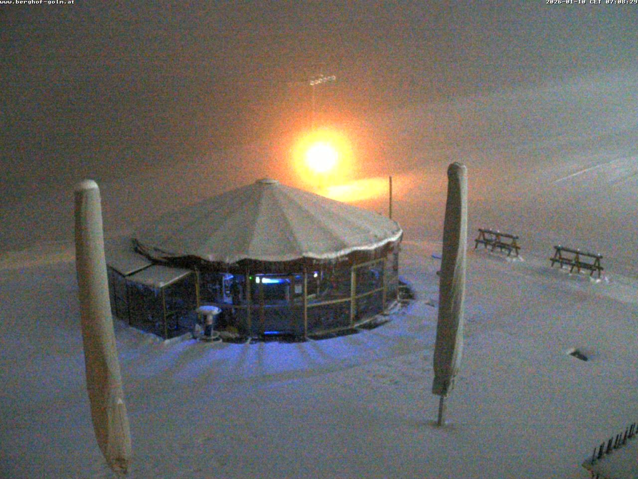 Archived image Webcam mountain restaurant "Berghof Golm", Vorarlberg