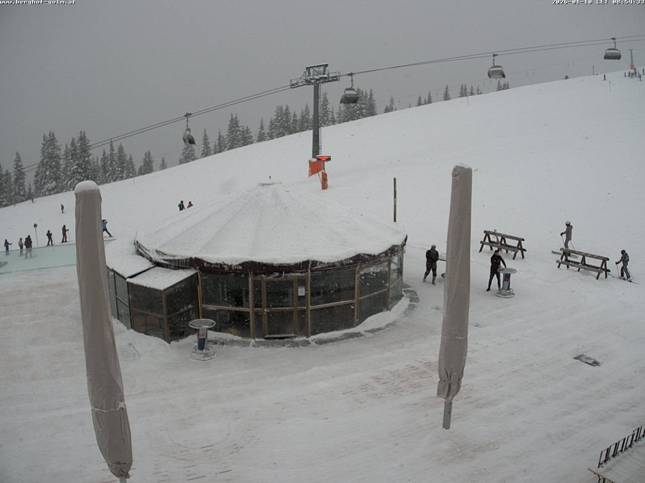 Archived image Webcam mountain restaurant "Berghof Golm", Vorarlberg
