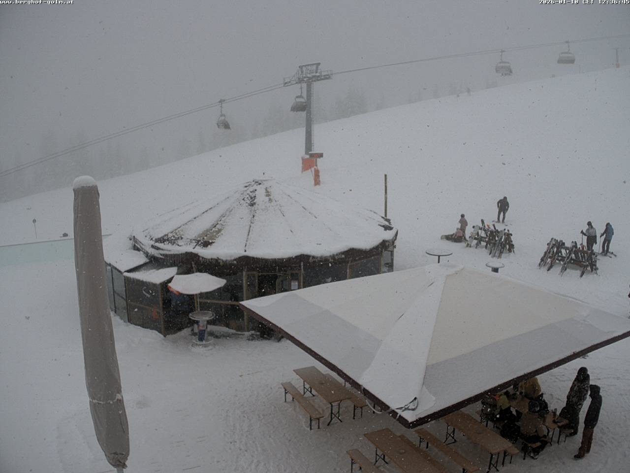 Archived image Webcam mountain restaurant "Berghof Golm", Vorarlberg