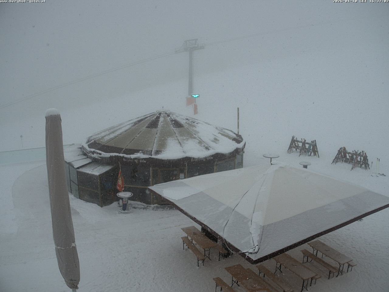 Archived image Webcam mountain restaurant "Berghof Golm", Vorarlberg