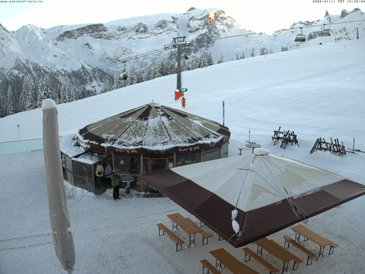 Archiv Foto Webcam Berghof Golm, Vorarlberg