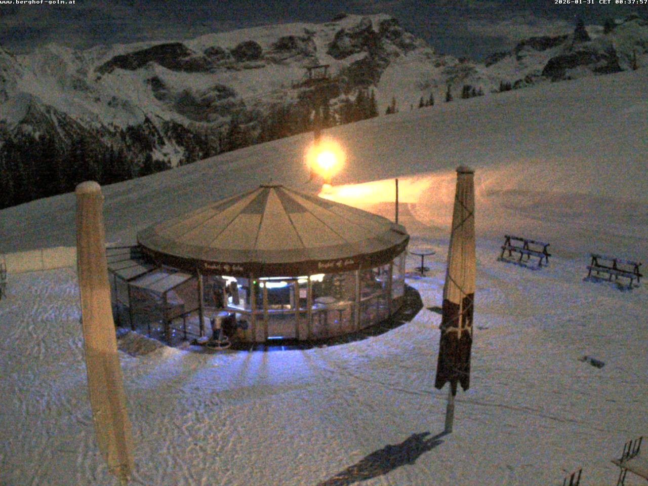 Archived image Webcam mountain restaurant "Berghof Golm", Vorarlberg