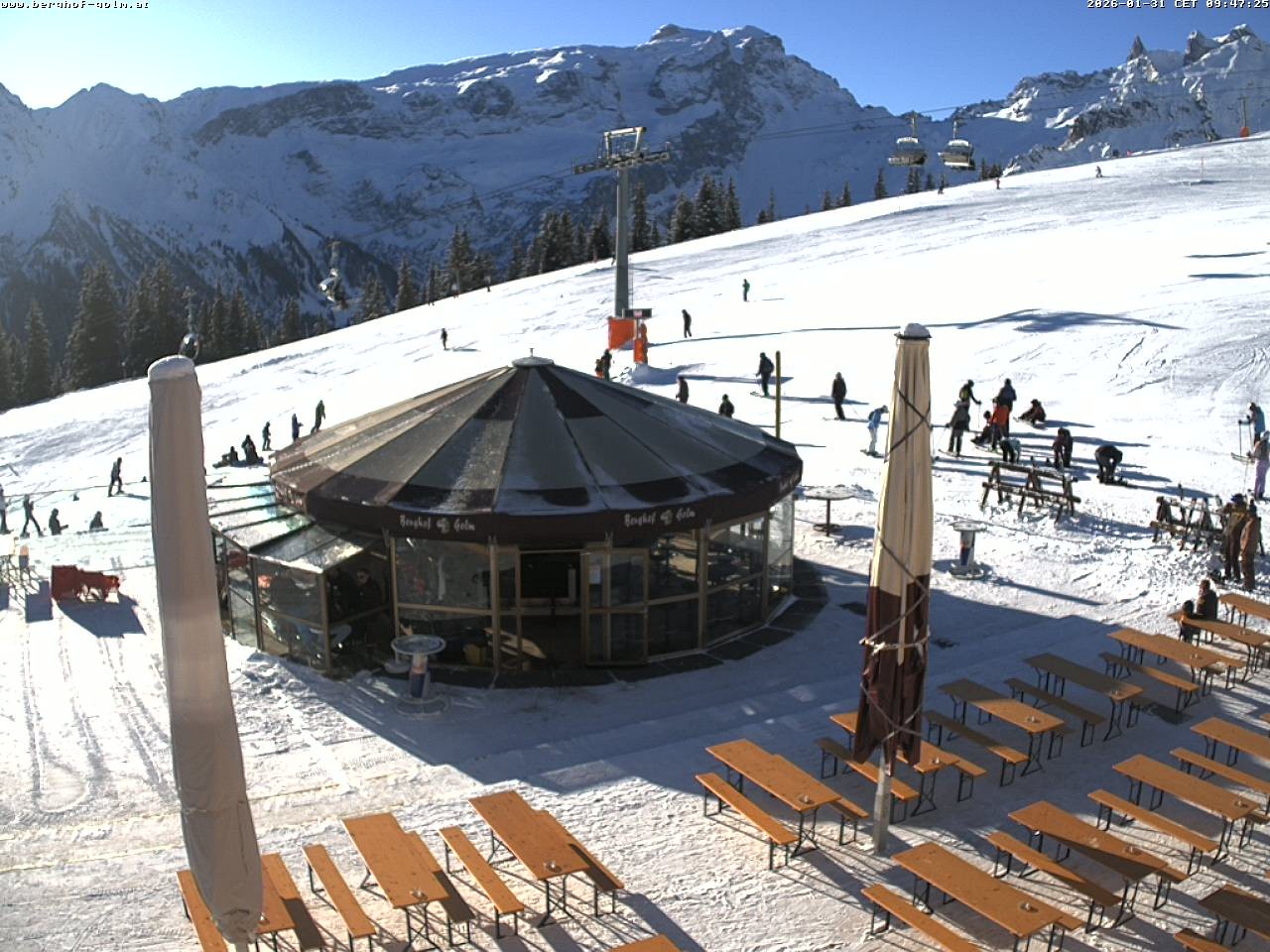 Archiv Foto Webcam Berghof Golm, Vorarlberg