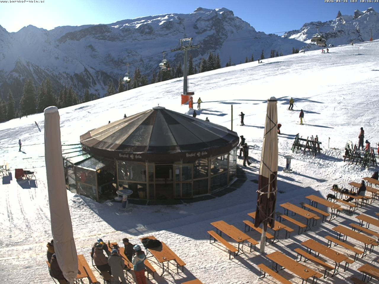 Archiv Foto Webcam Berghof Golm, Vorarlberg