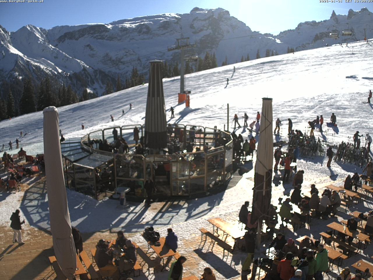 Archiv Foto Webcam Berghof Golm, Vorarlberg