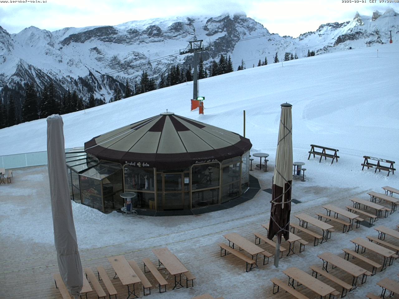 Archiv Foto Webcam Berghof Golm, Vorarlberg