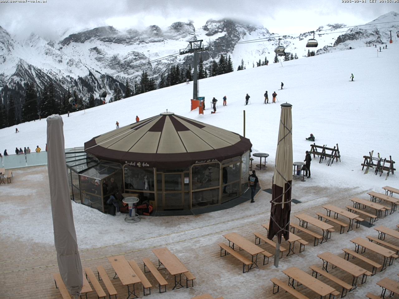 Archiv Foto Webcam Berghof Golm, Vorarlberg