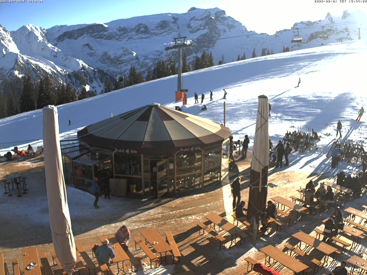 Archiv Foto Webcam Berghof Golm, Vorarlberg