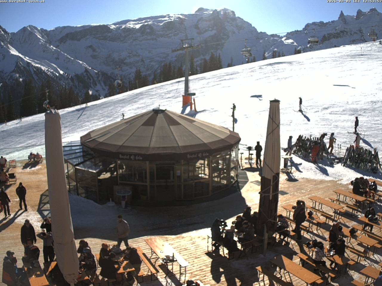 Archiv Foto Webcam Berghof Golm, Vorarlberg