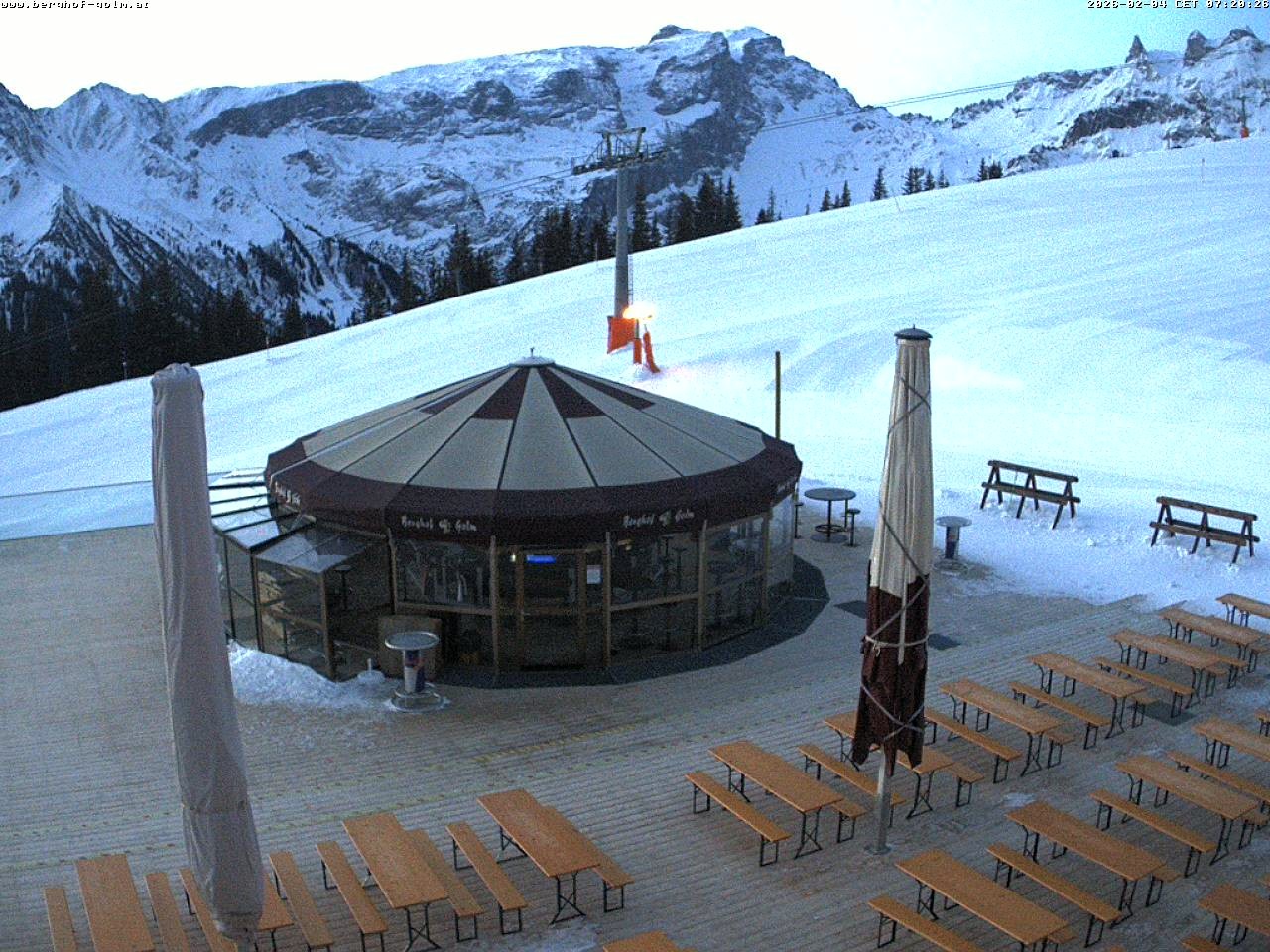 Archiv Foto Webcam Berghof Golm, Vorarlberg