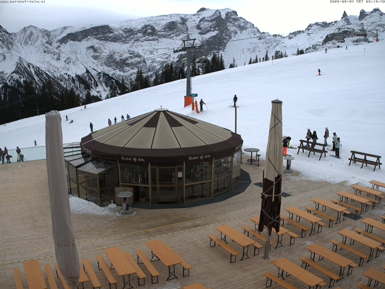 Archiv Foto Webcam Berghof Golm, Vorarlberg