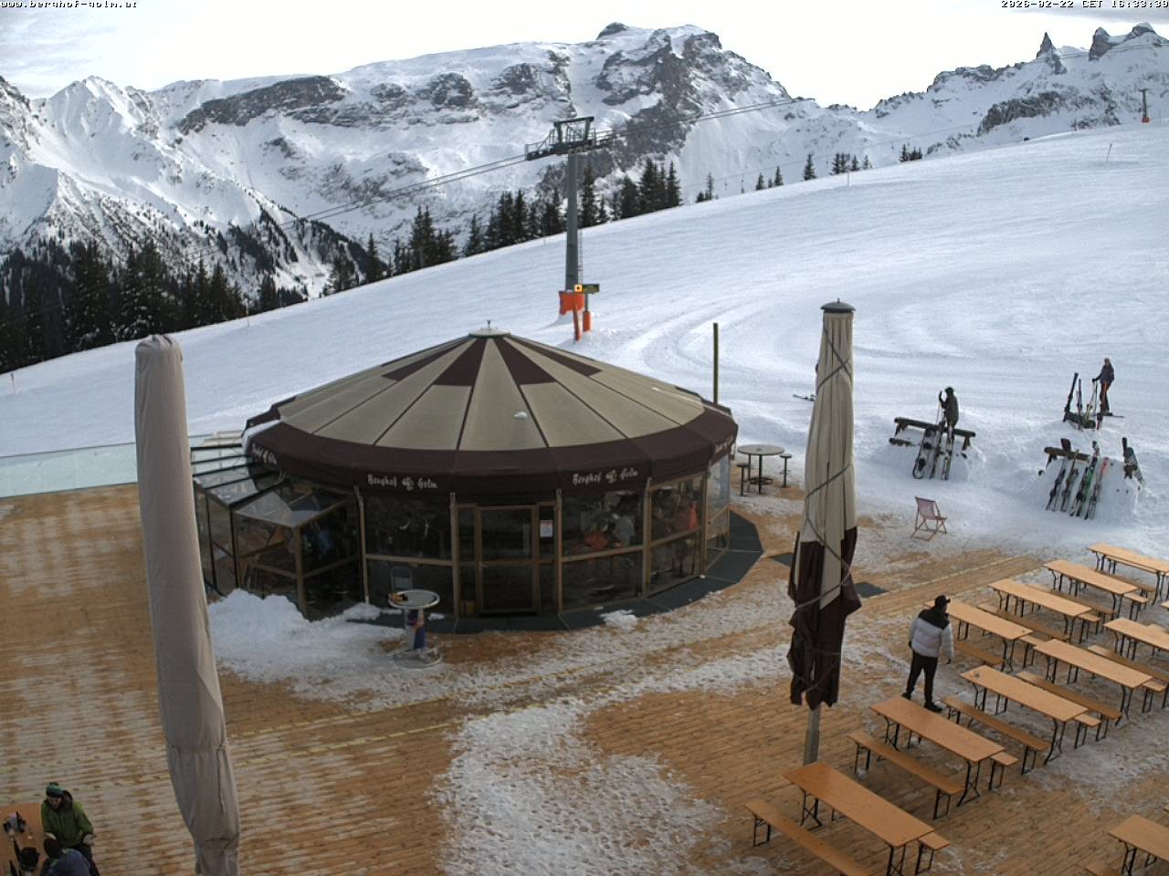 Archiv Foto Webcam Berghof Golm, Vorarlberg