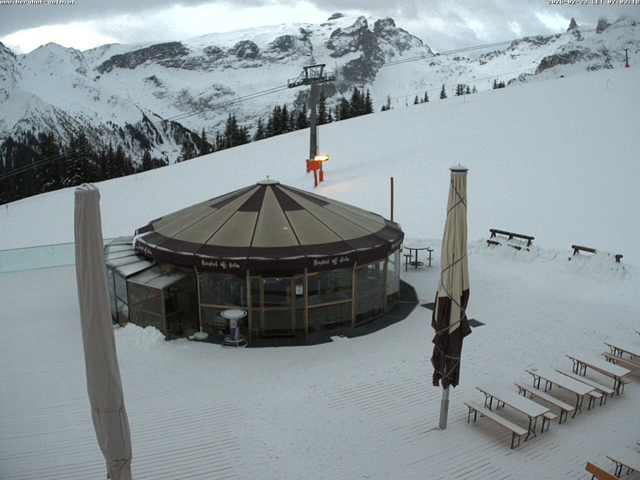 Archiv Foto Webcam Berghof Golm, Vorarlberg