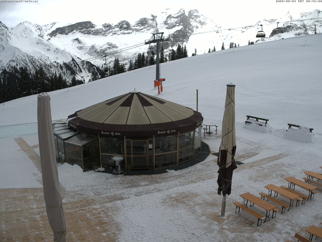 Archiv Foto Webcam Berghof Golm, Vorarlberg