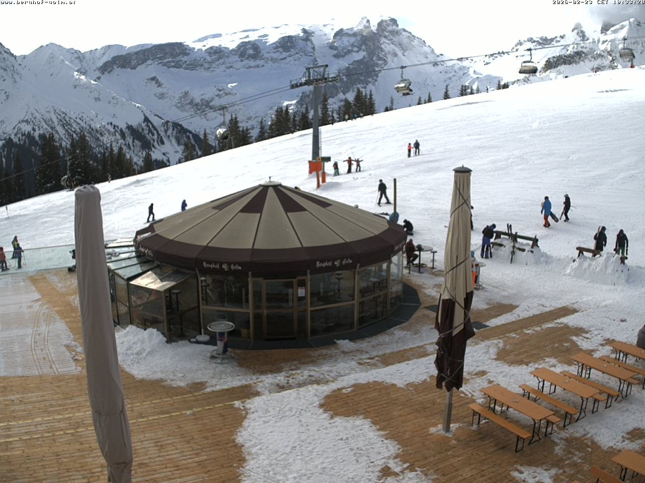 Archiv Foto Webcam Berghof Golm, Vorarlberg