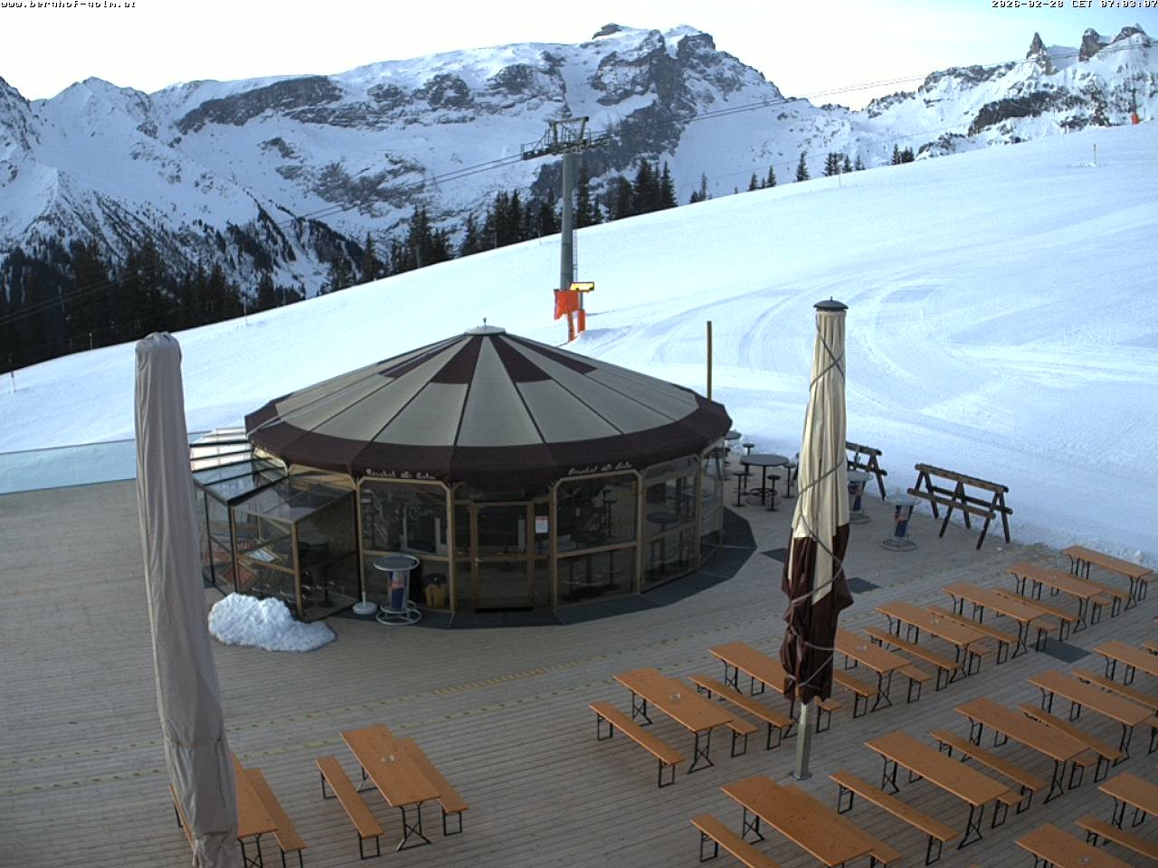 Archiv Foto Webcam Berghof Golm, Vorarlberg