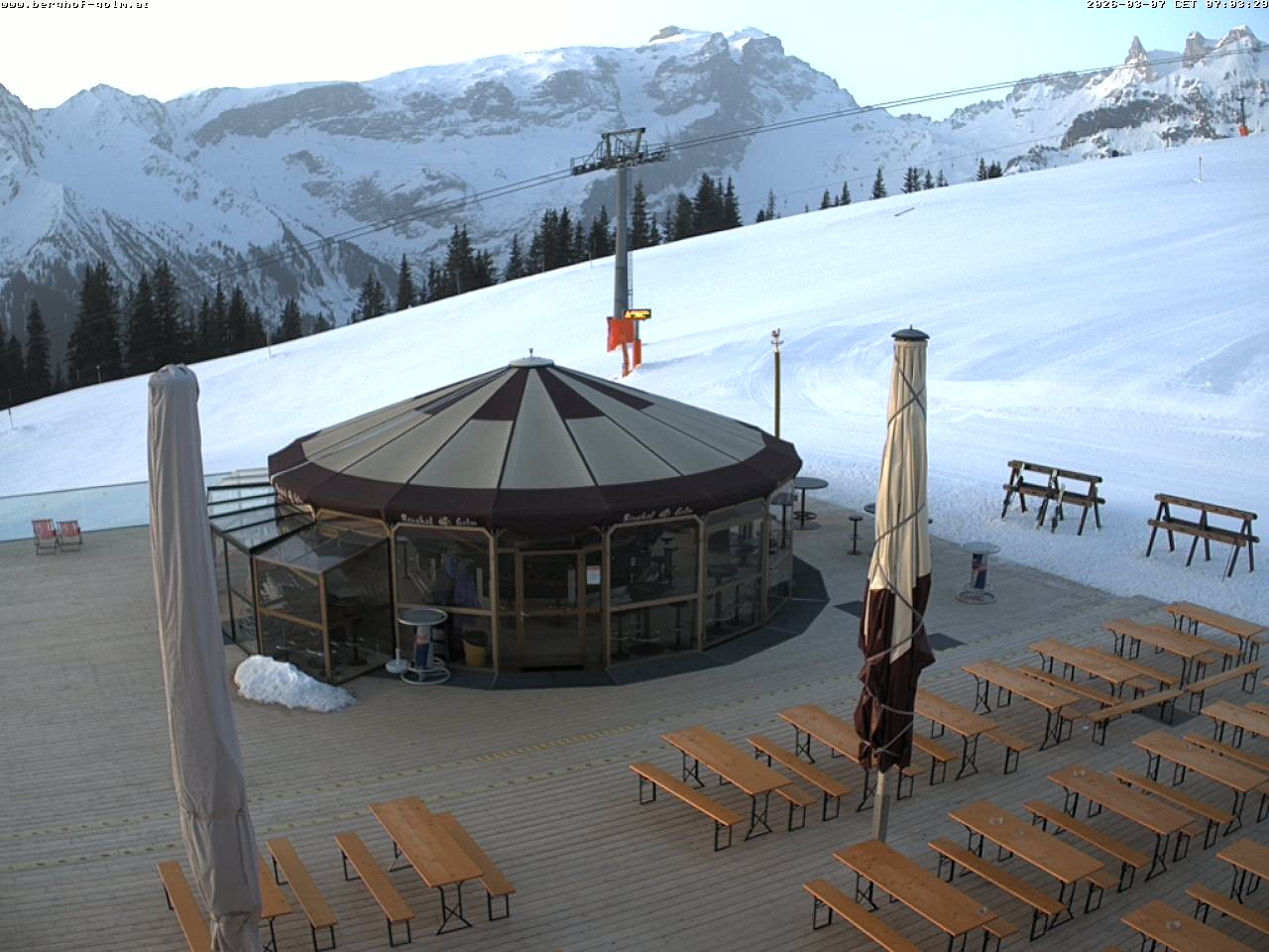 Archiv Foto Webcam Berghof Golm, Vorarlberg