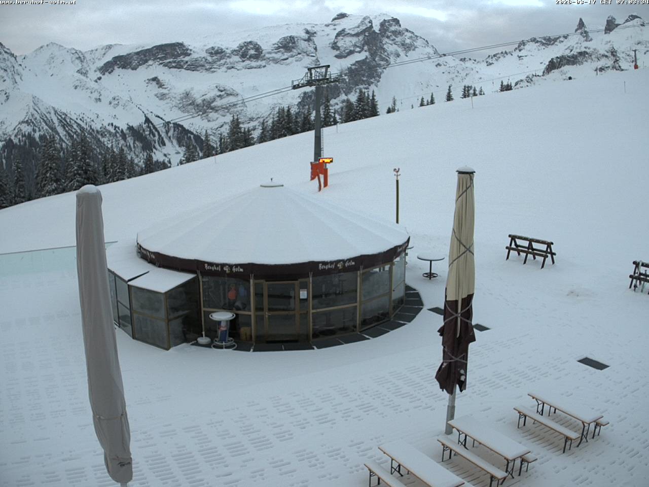 Archiv Foto Webcam Berghof Golm, Vorarlberg