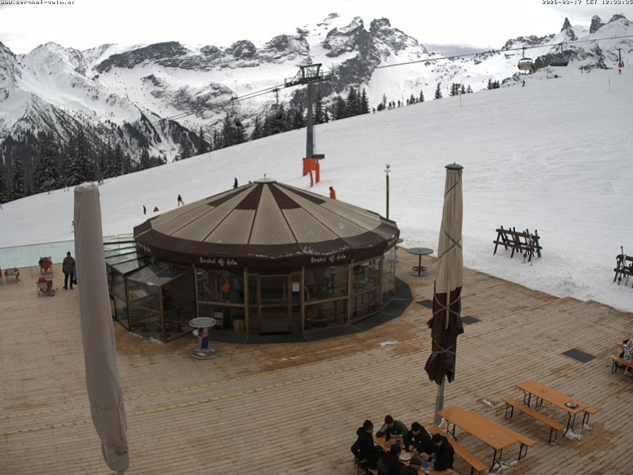 Archiv Foto Webcam Berghof Golm, Vorarlberg