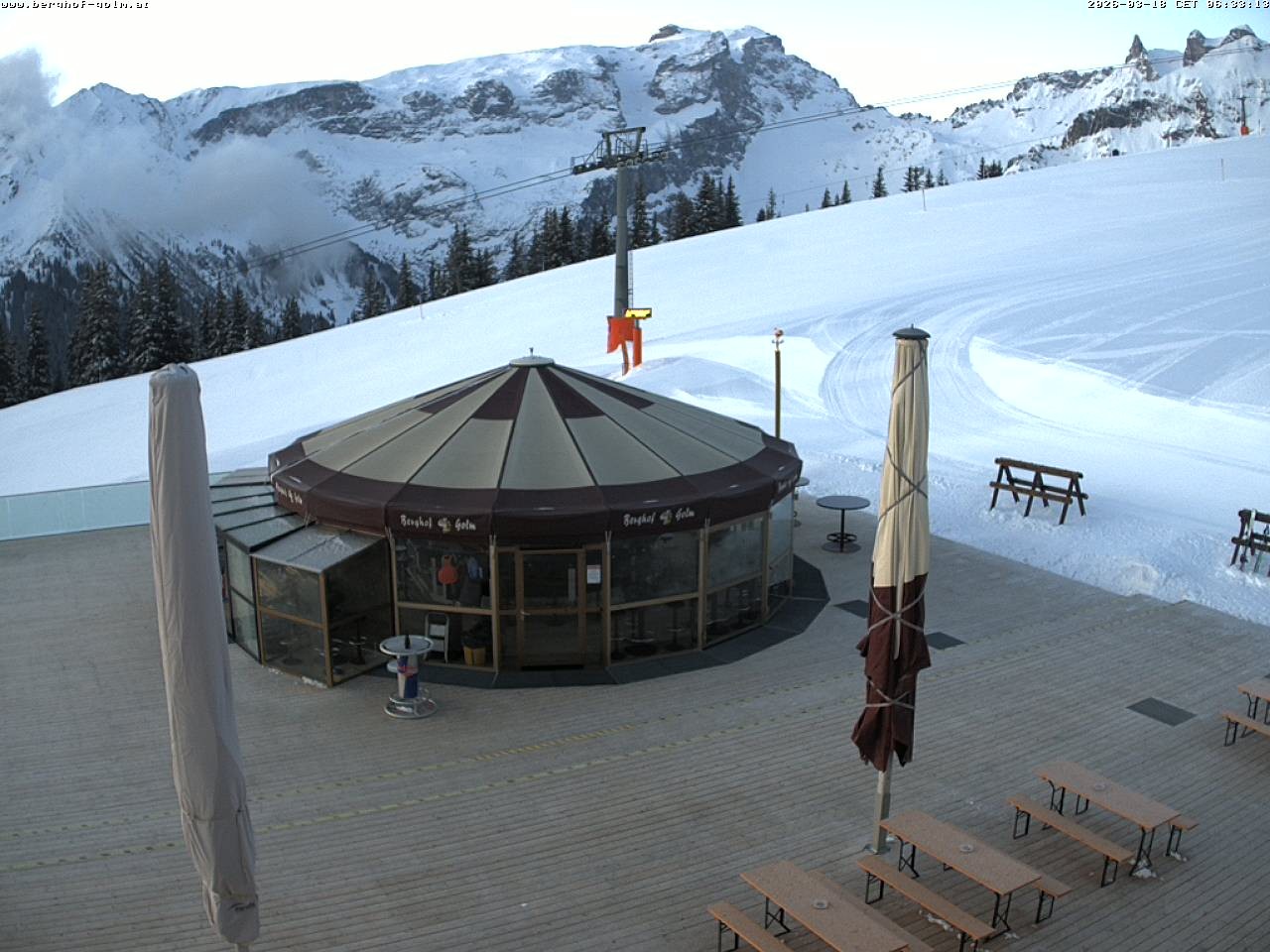 Archiv Foto Webcam Berghof Golm, Vorarlberg