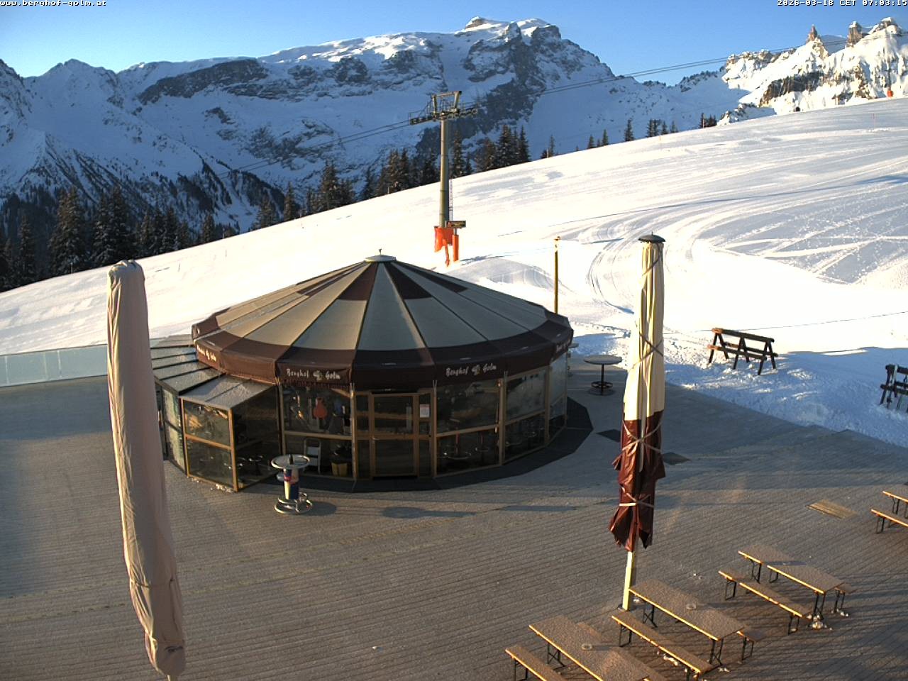 Archiv Foto Webcam Berghof Golm, Vorarlberg