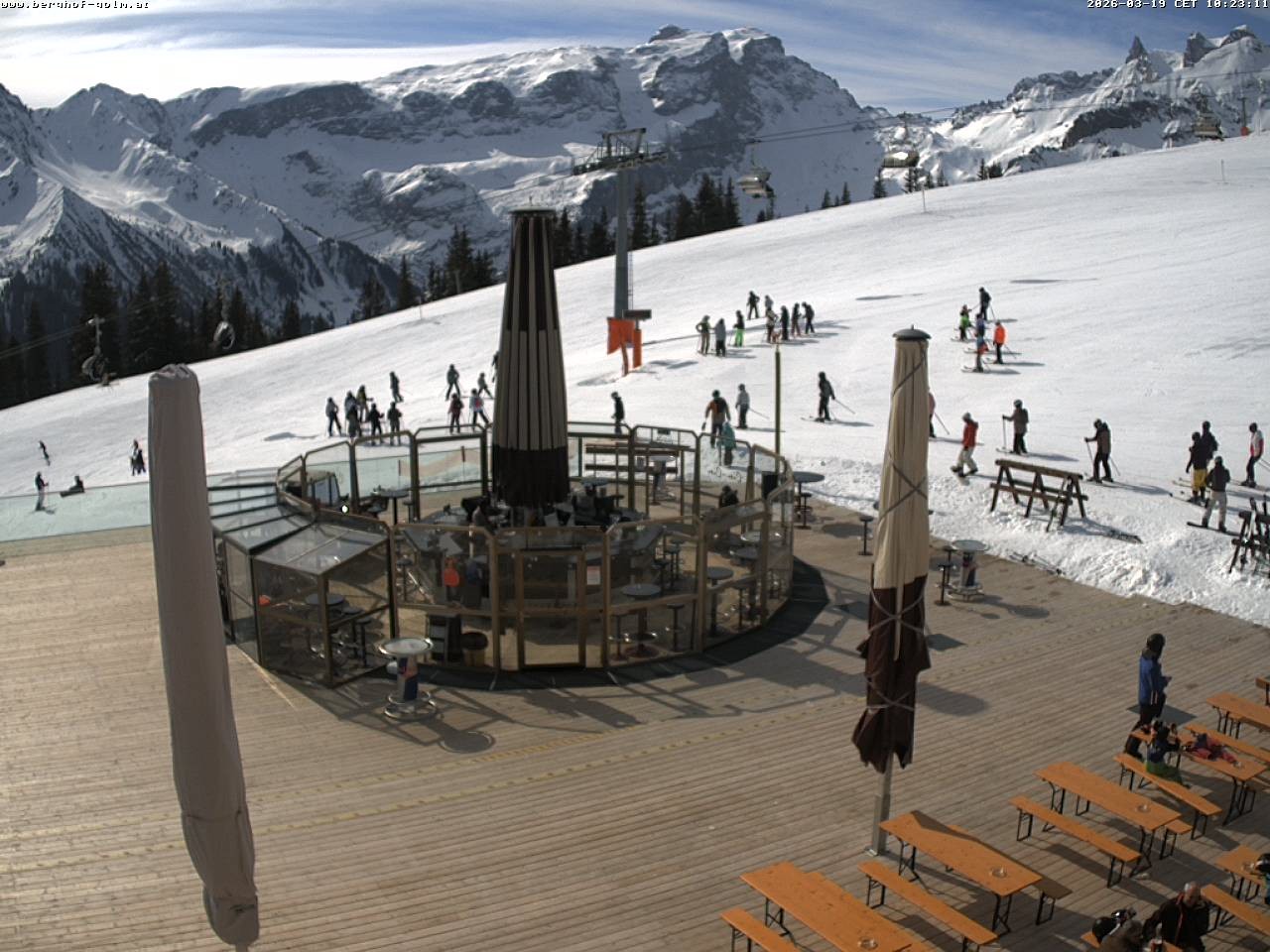 Archiv Foto Webcam Berghof Golm, Vorarlberg