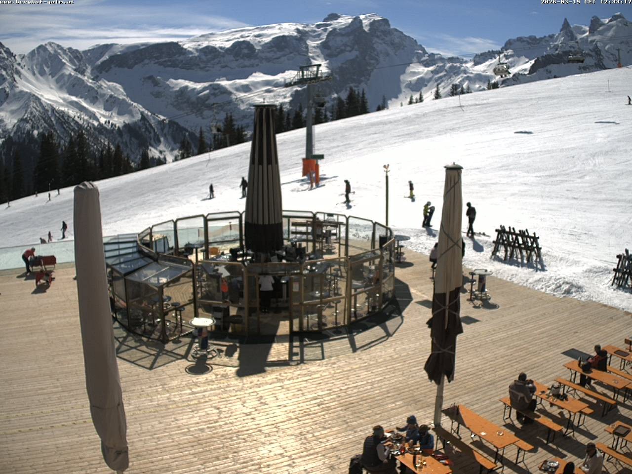 Archiv Foto Webcam Berghof Golm, Vorarlberg