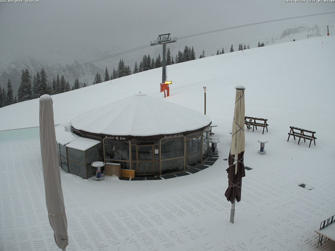 Archiv Foto Webcam Berghof Golm, Vorarlberg