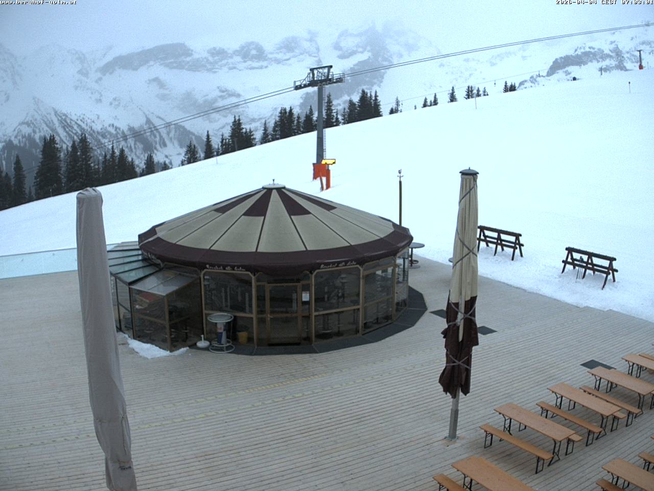 Archiv Foto Webcam Berghof Golm, Vorarlberg