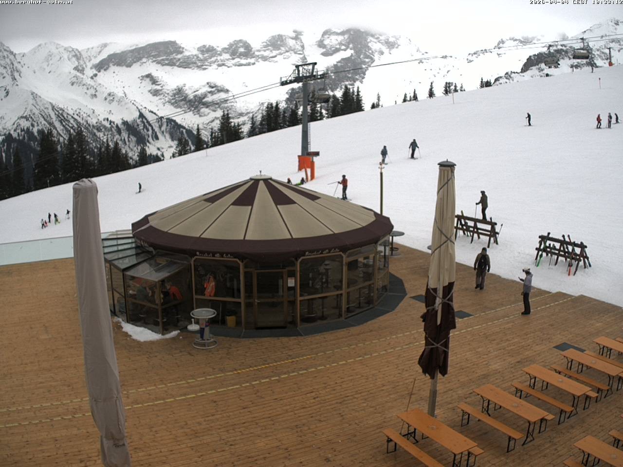 Archiv Foto Webcam Berghof Golm, Vorarlberg