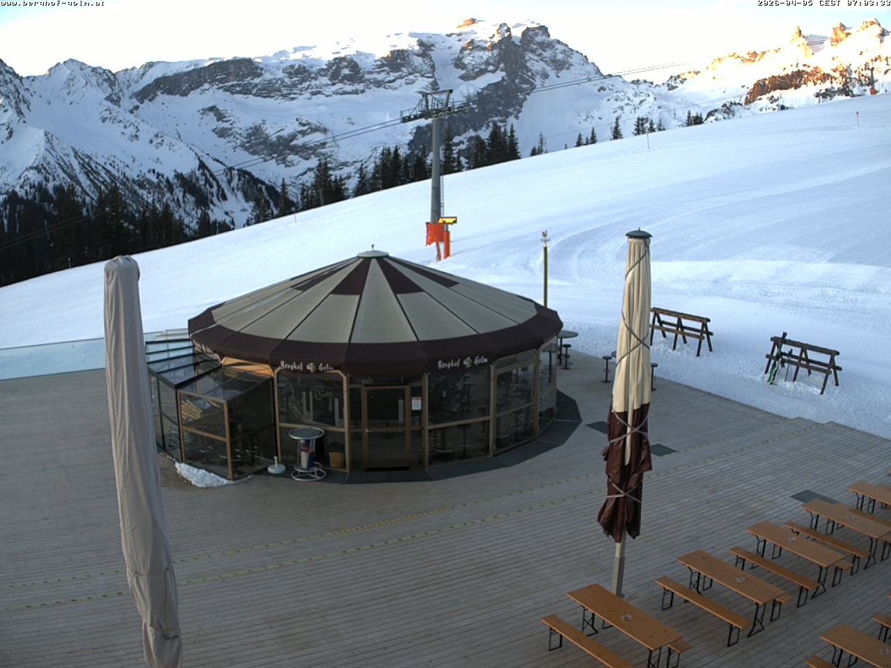 Archiv Foto Webcam Berghof Golm, Vorarlberg