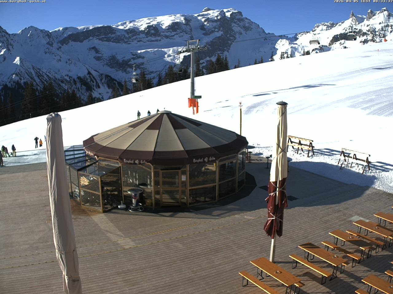 Archiv Foto Webcam Berghof Golm, Vorarlberg