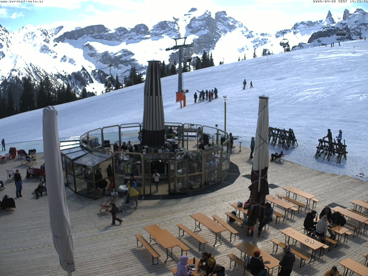 Archiv Foto Webcam Berghof Golm, Vorarlberg