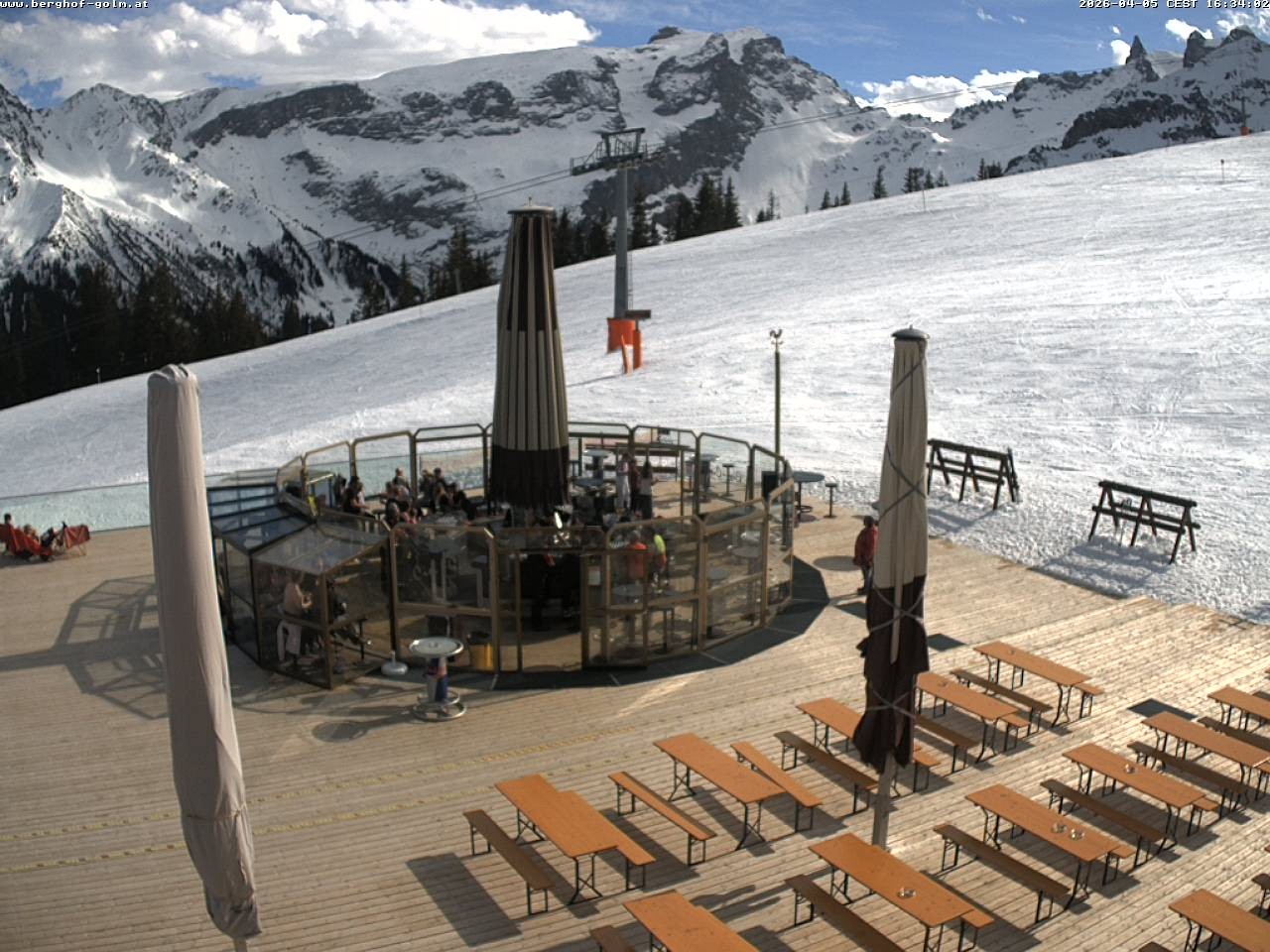 Archiv Foto Webcam Berghof Golm, Vorarlberg