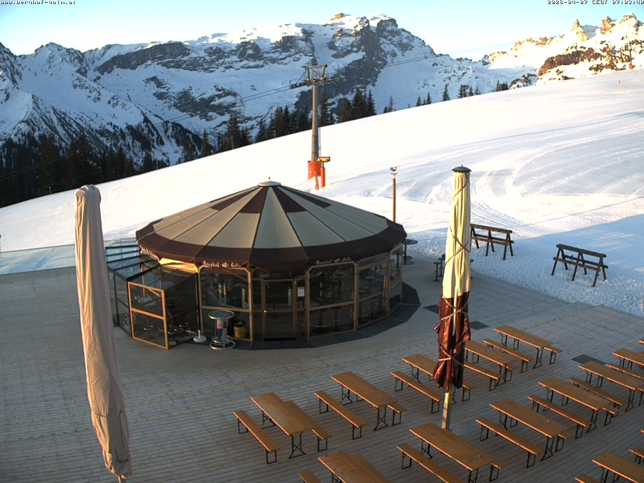 Archiv Foto Webcam Berghof Golm, Vorarlberg