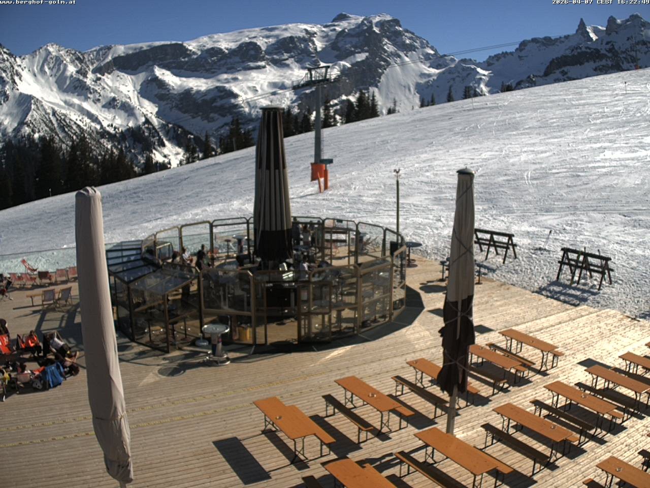 Archiv Foto Webcam Berghof Golm, Vorarlberg