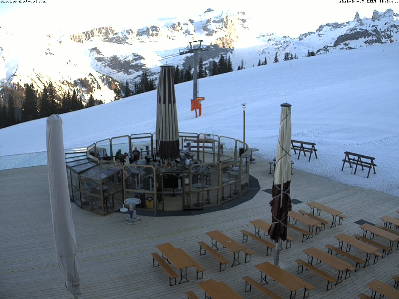 Archiv Foto Webcam Berghof Golm, Vorarlberg