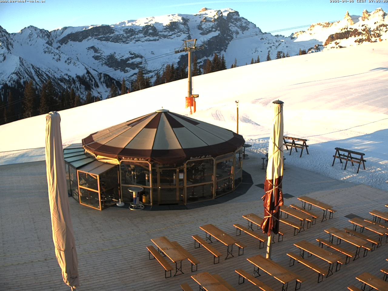 Archiv Foto Webcam Berghof Golm, Vorarlberg