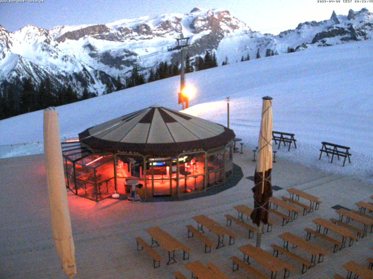 Archiv Foto Webcam Berghof Golm, Vorarlberg