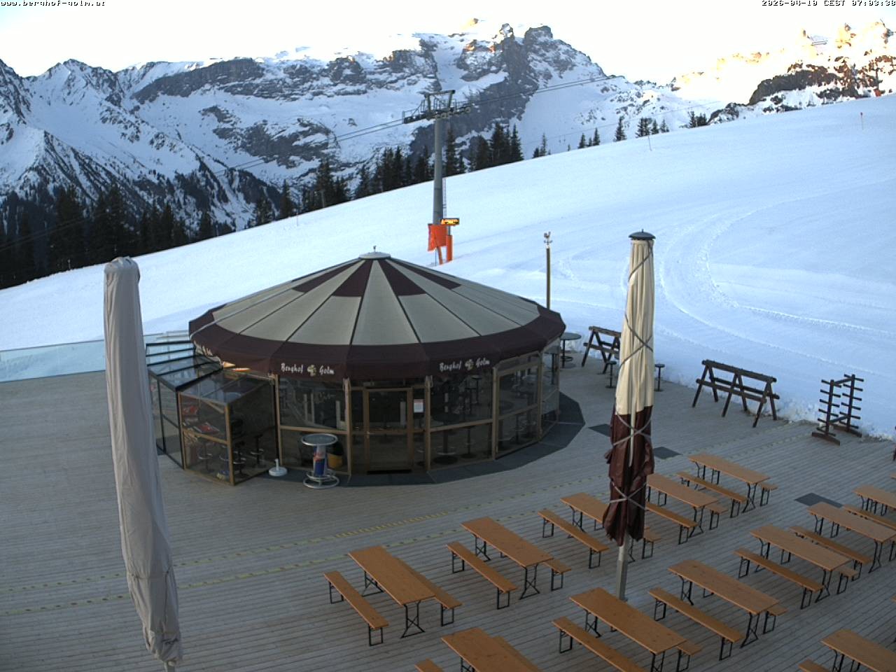 Archiv Foto Webcam Berghof Golm, Vorarlberg