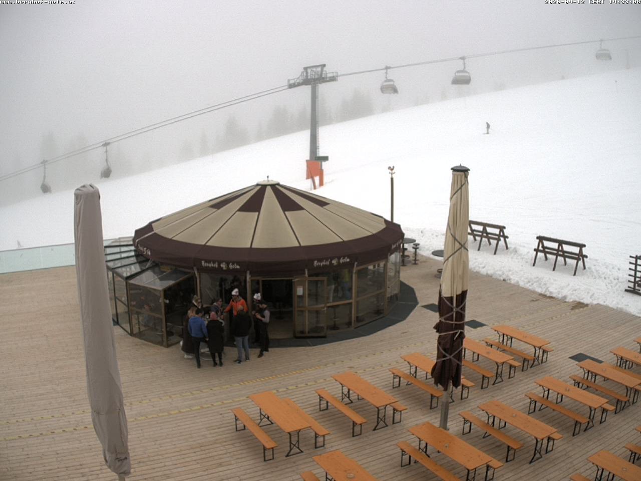 Archived image Webcam mountain restaurant "Berghof Golm", Vorarlberg