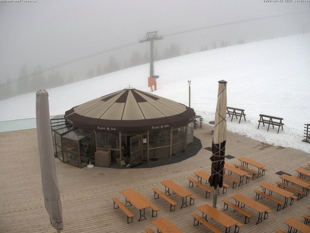 Archived image Webcam mountain restaurant "Berghof Golm", Vorarlberg