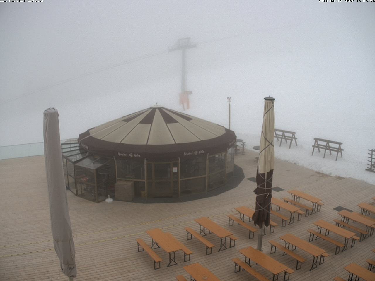 Archived image Webcam mountain restaurant "Berghof Golm", Vorarlberg
