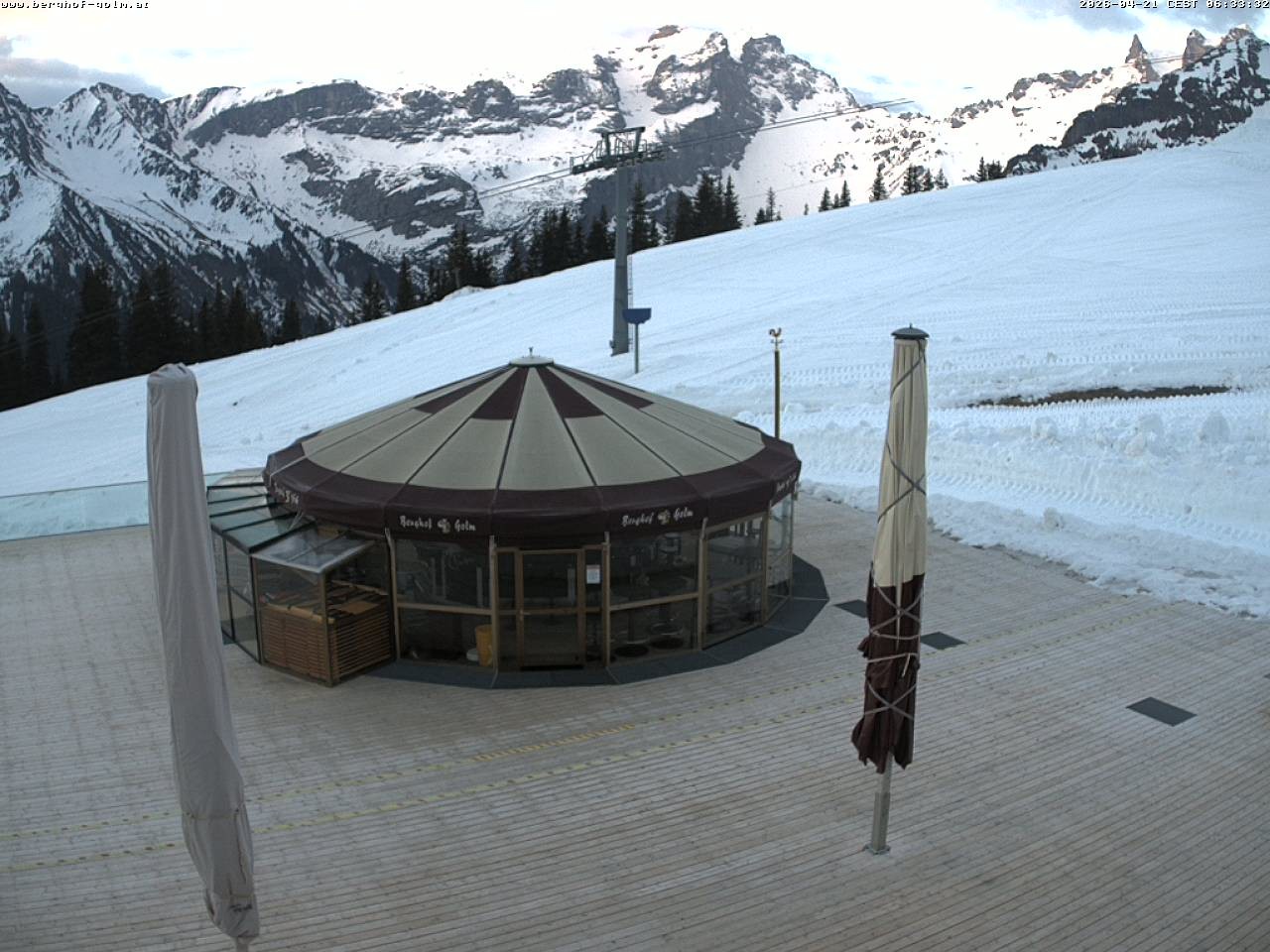 Archiv Foto Webcam Berghof Golm, Vorarlberg