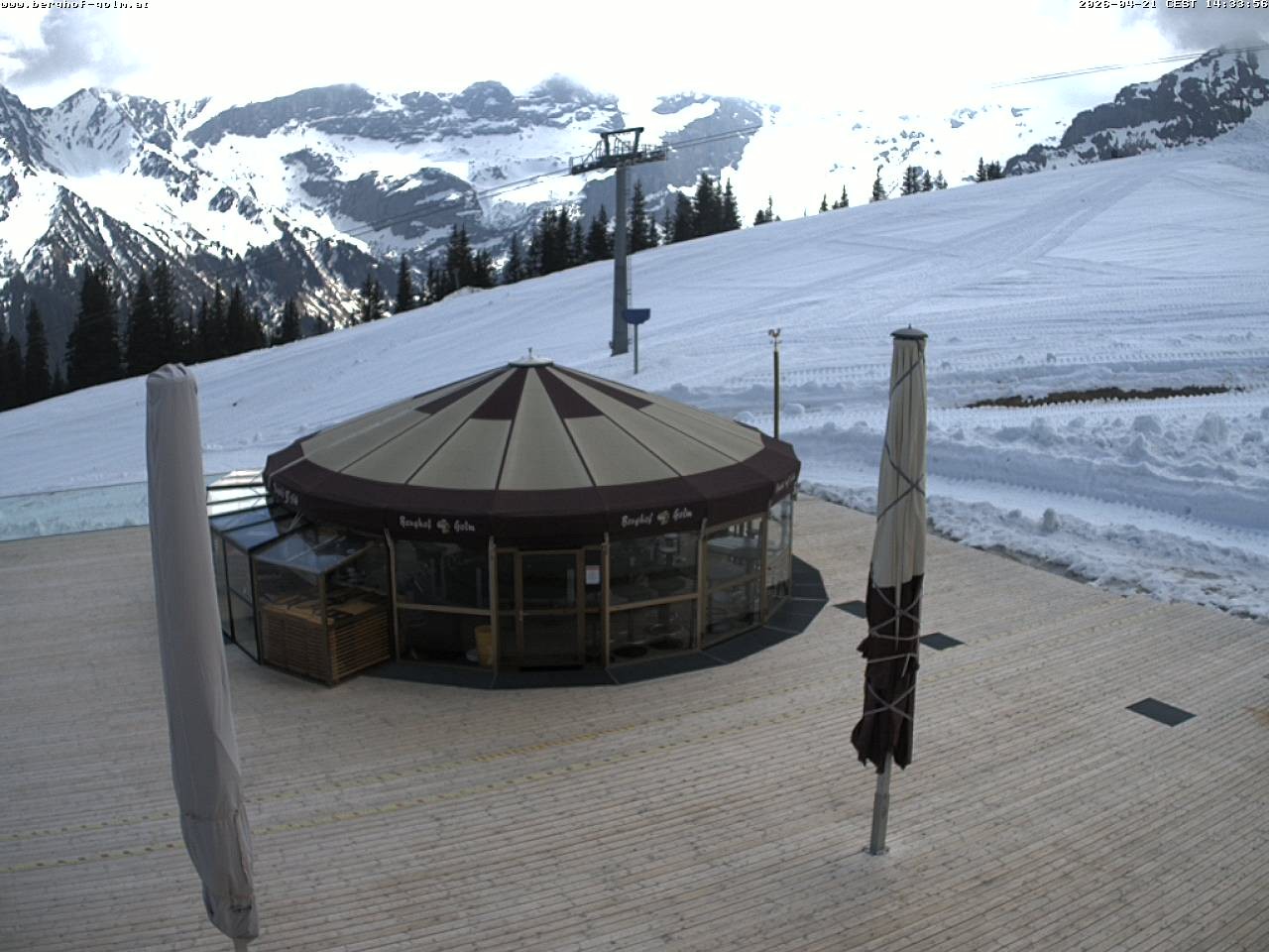 Archiv Foto Webcam Berghof Golm, Vorarlberg